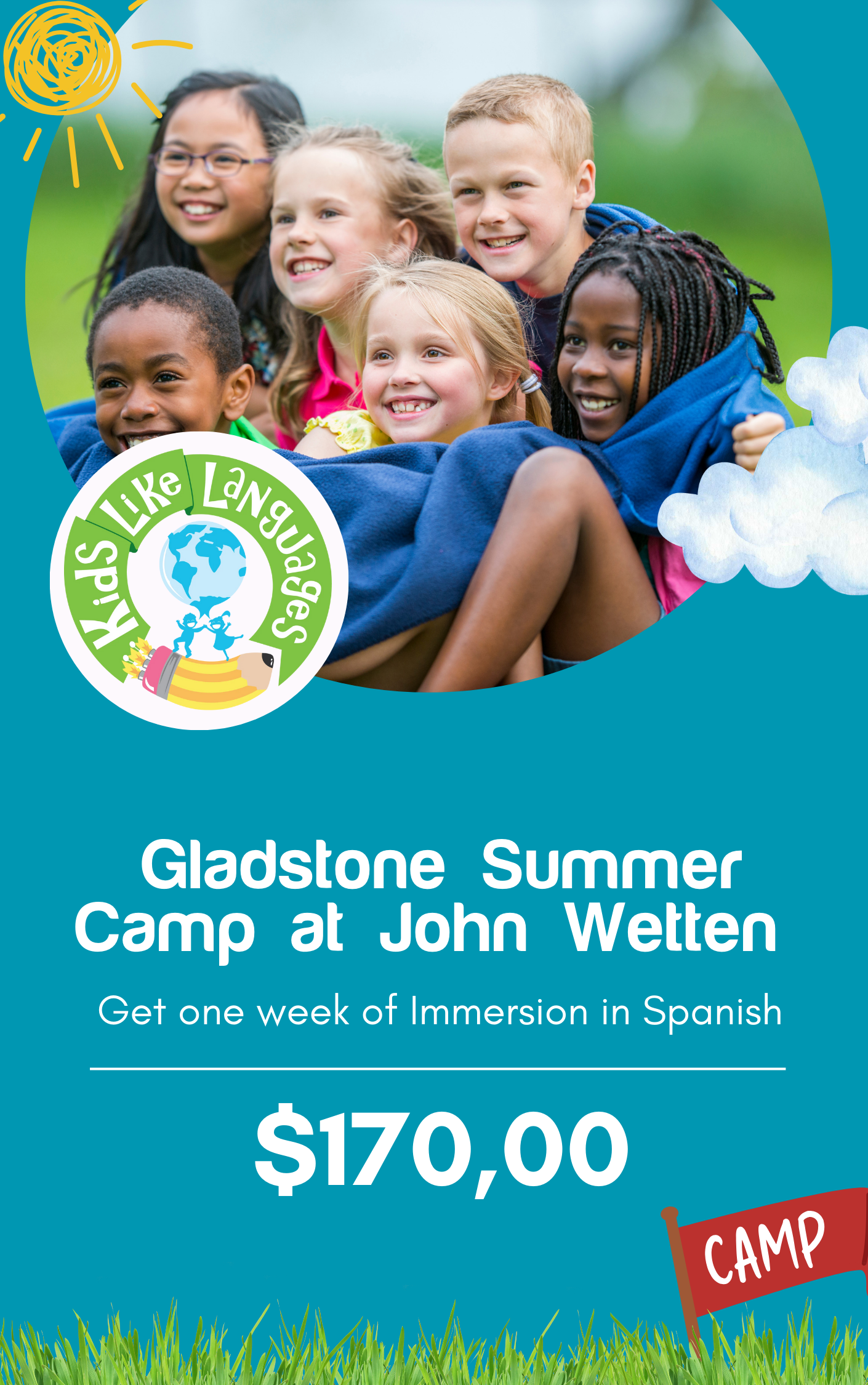 Gladstone Summer Camp at John Wetten / July 8th thru July 12th 2025